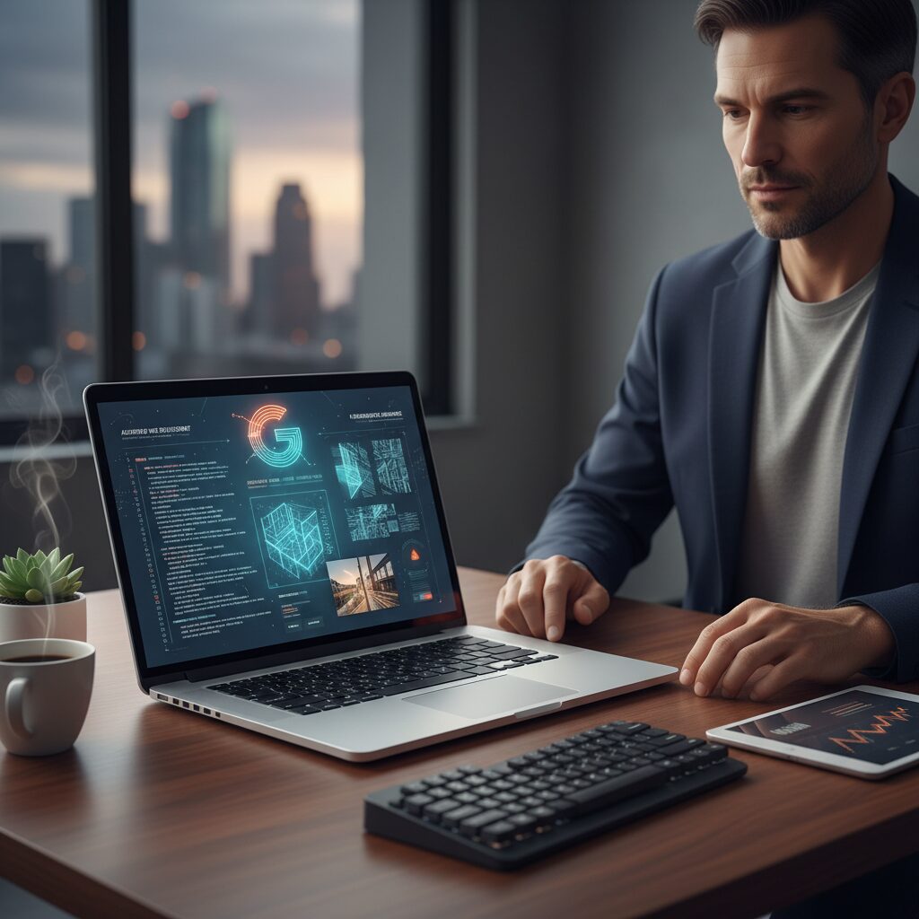 AIによる自動化と副業のイメージ画像